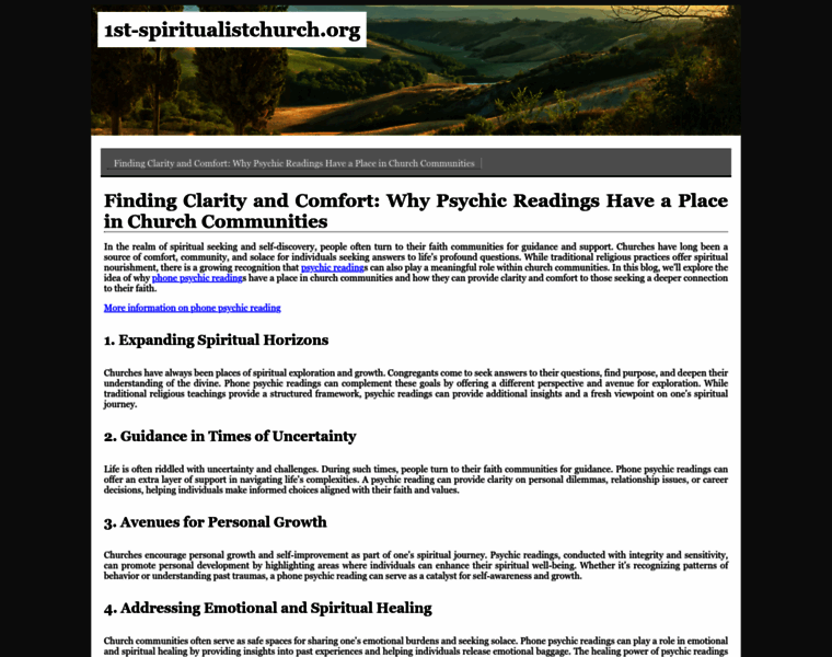 1st-spiritualistchurch.org thumbnail