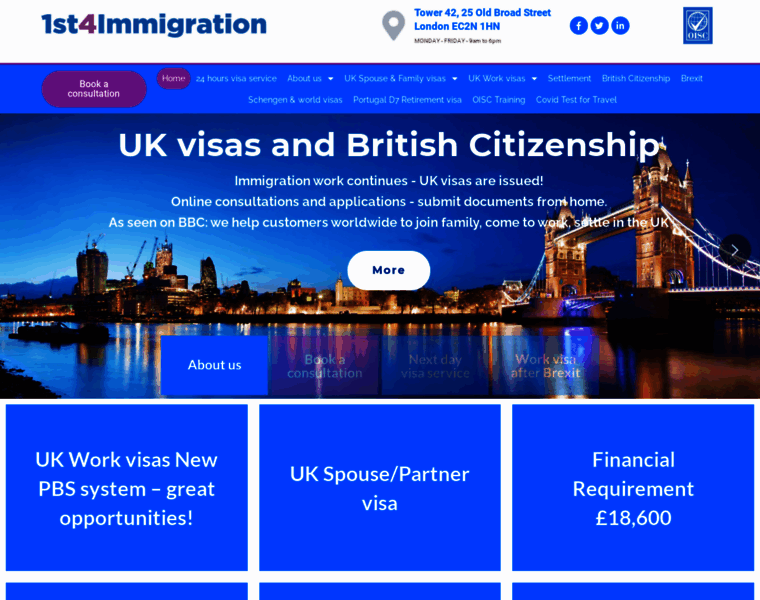 1st4immigration.com thumbnail