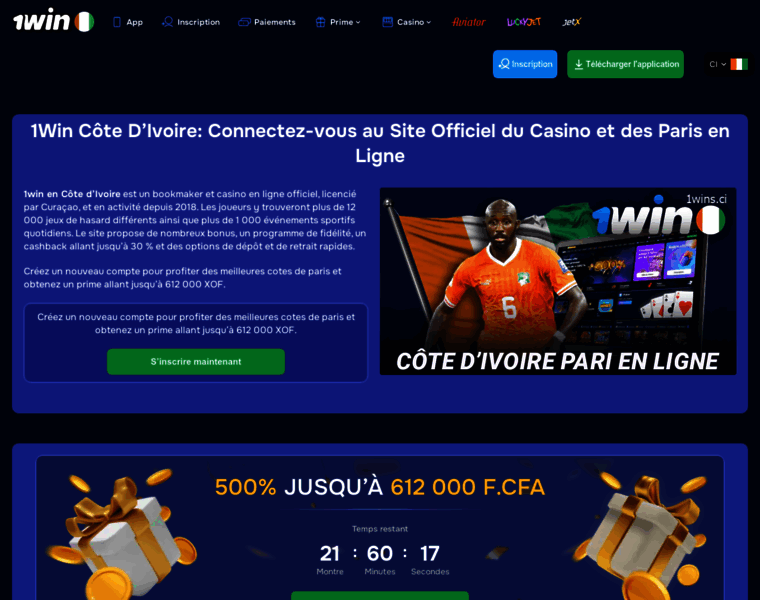 1wins.ci thumbnail