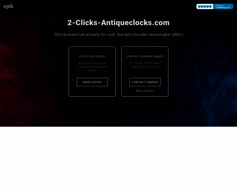 2-clicks-antiqueclocks.com thumbnail