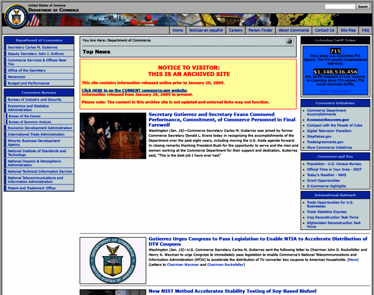 2001-2009.commerce.gov thumbnail