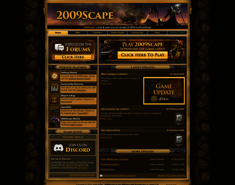 2009scape.org thumbnail 2009scape.org thumbnail