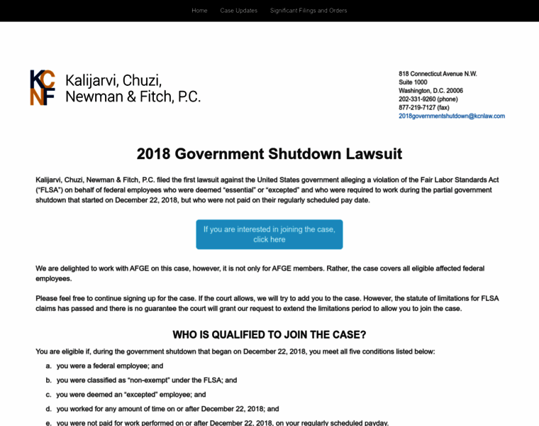 2018governmentshutdown.com thumbnail