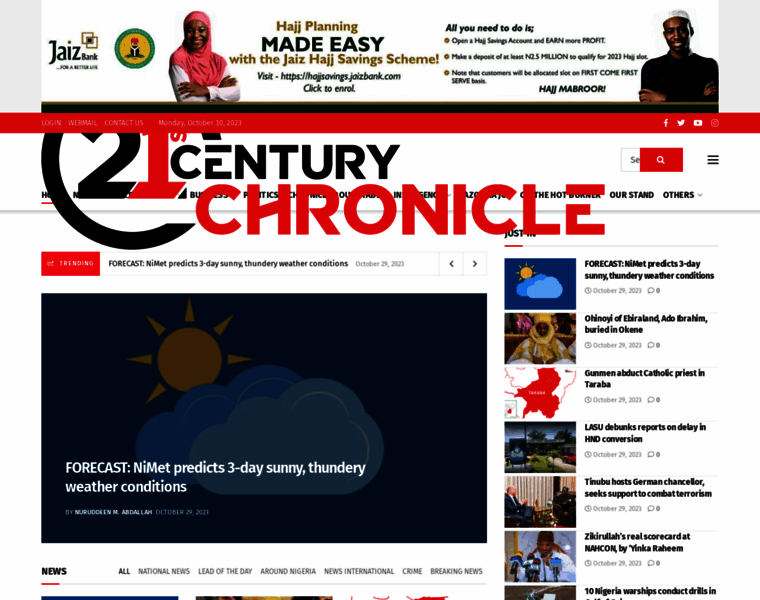 21stcenturychronicle.com thumbnail