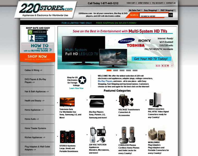 220stores.com thumbnail