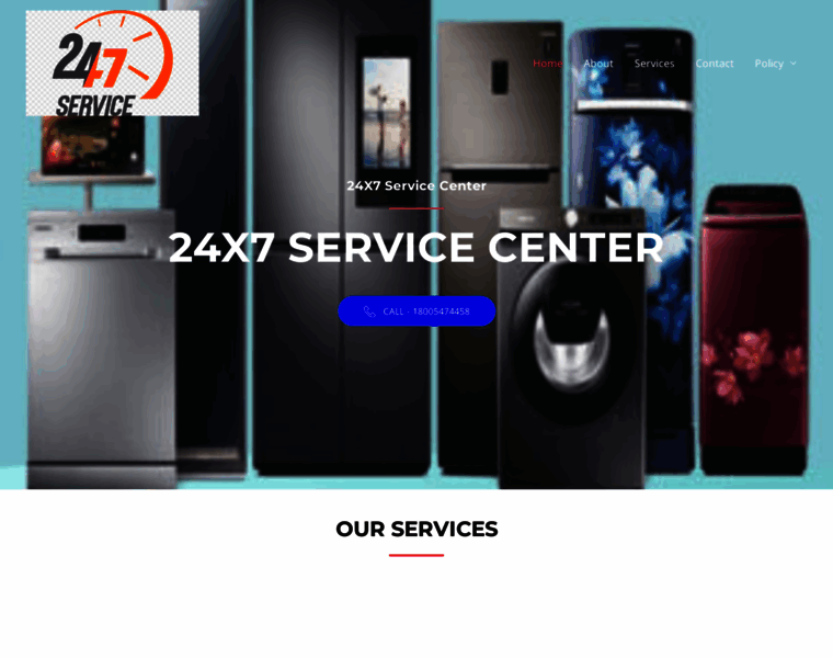 24x7servicecenter.co.in thumbnail