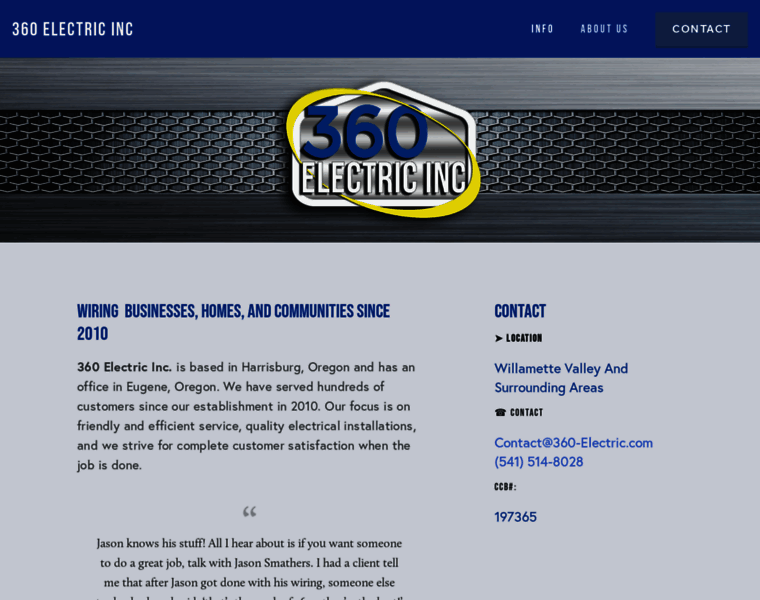360-electric.com thumbnail