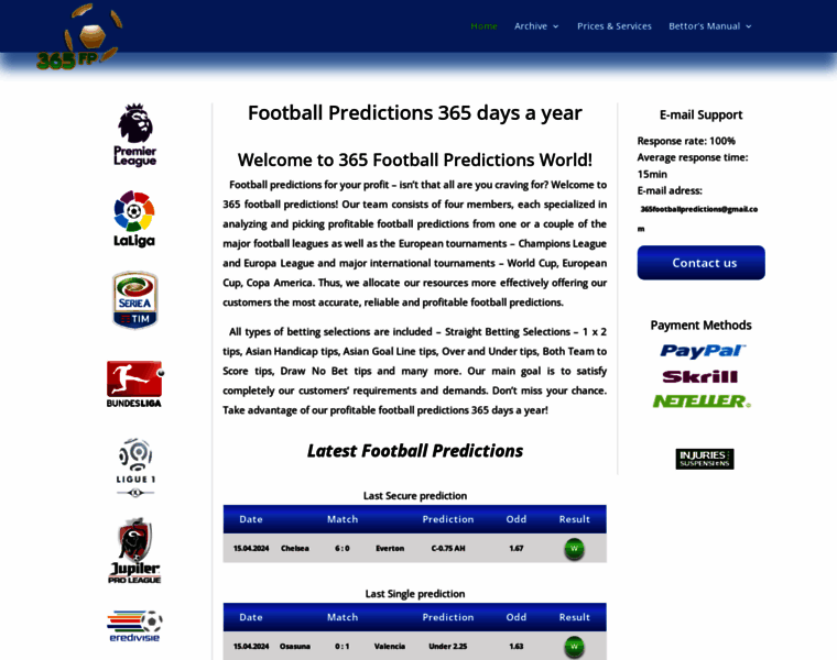 365footballpredictions.com thumbnail