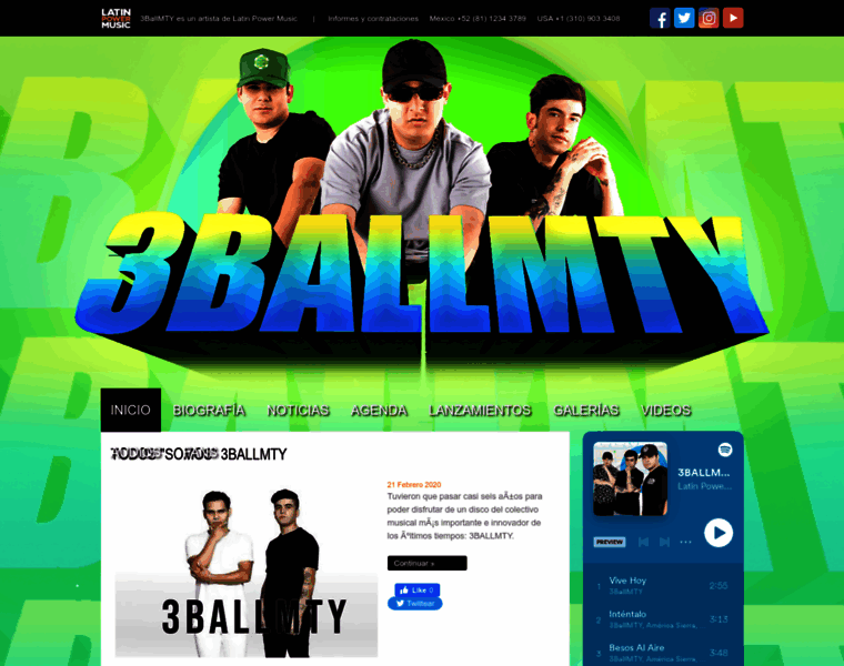 3ballmty.com.mx thumbnail