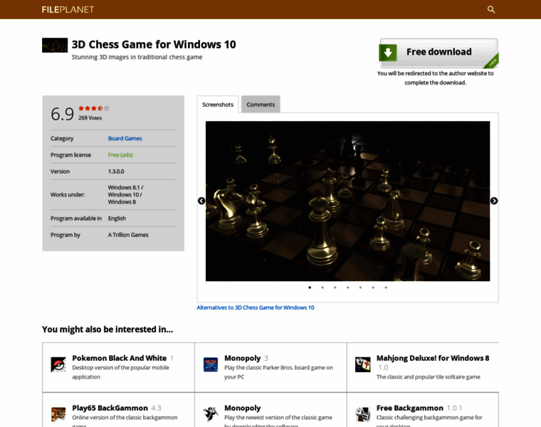 3d-chess-game-windows-10.fileplanet.com thumbnail