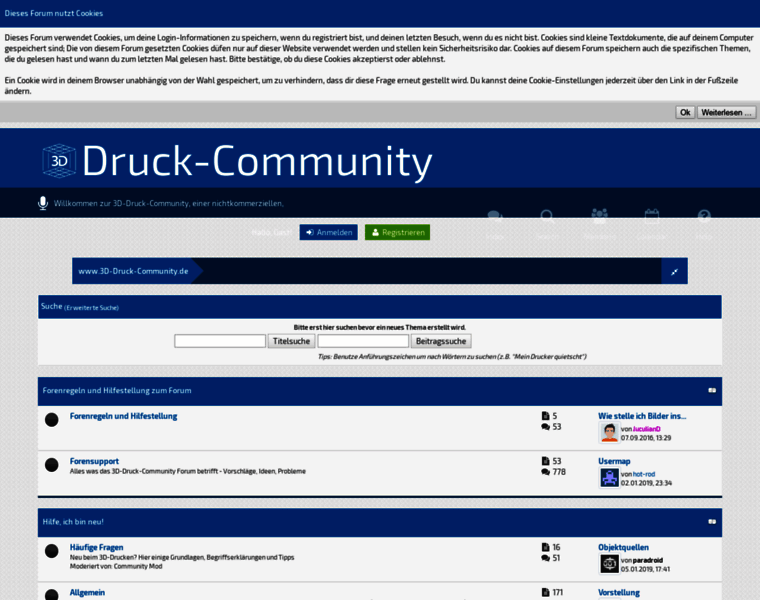 3d-druck-community.de thumbnail