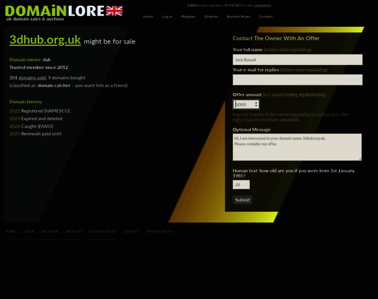 3dhub.org.uk thumbnail 3dhub.org.uk thumbnail