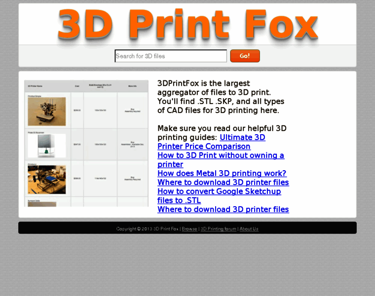 3dprintfox.com thumbnail