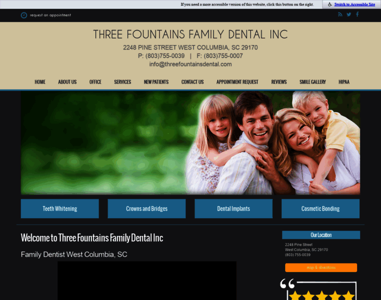 3fountainsfamilydental.com thumbnail