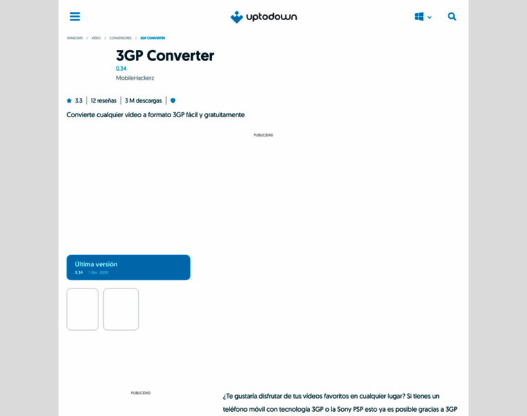 3gp-converter.uptodown.com thumbnail