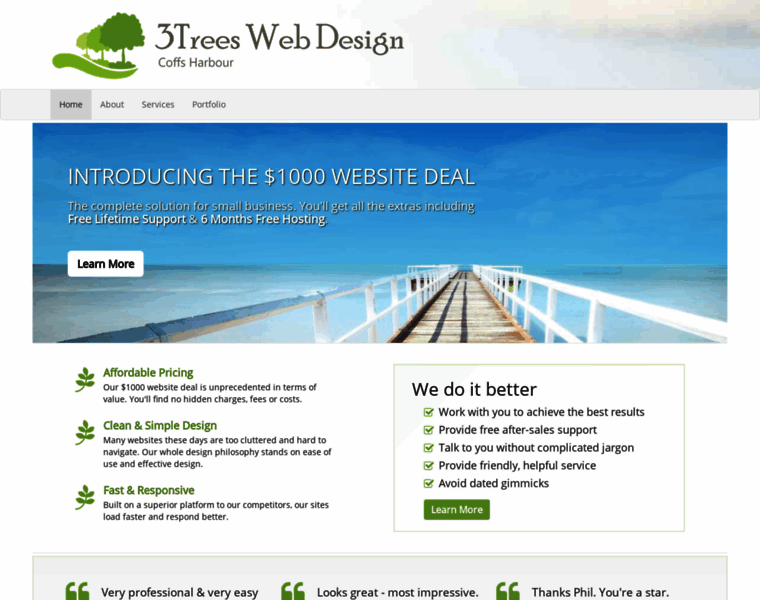 3treeswebdesign.com.au thumbnail