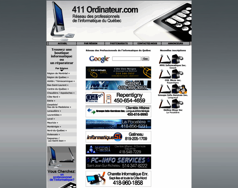 411ordinateur.com thumbnail