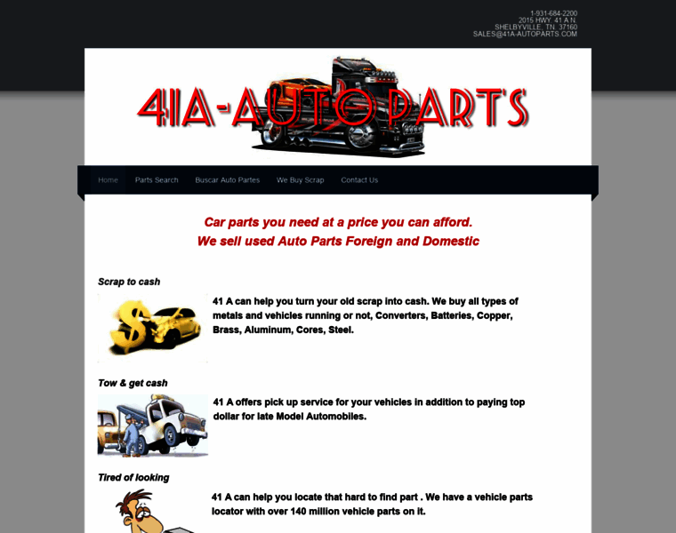 41a-autoparts.com thumbnail