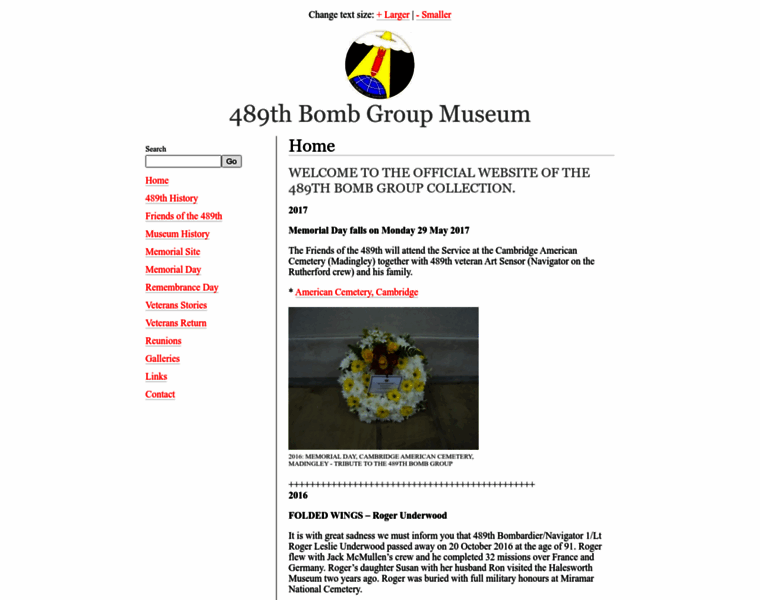 489th-bomb-group-museum.org thumbnail