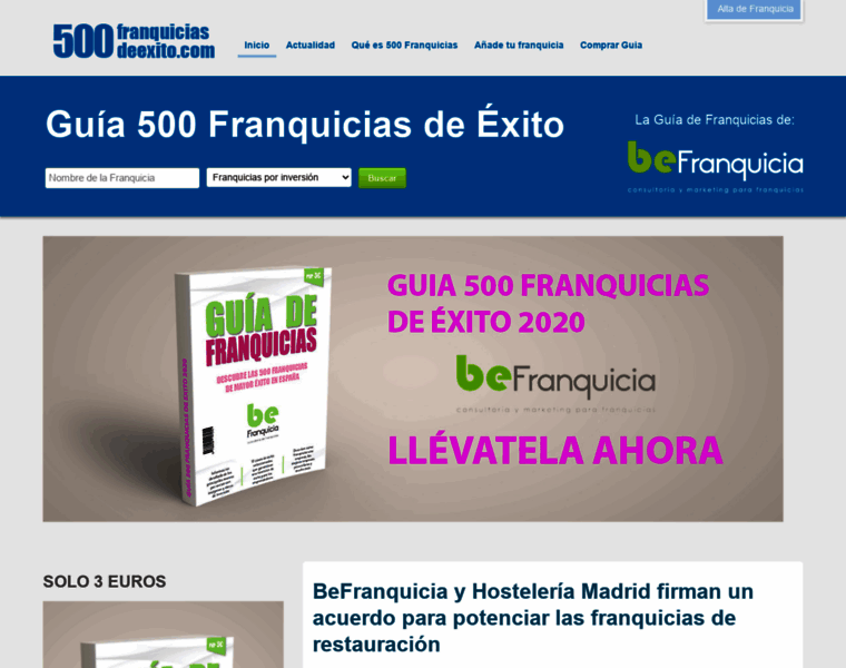 500franquiciasdeexito.com thumbnail