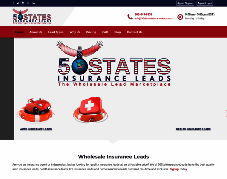 50statesinsuranceleads.com thumbnail