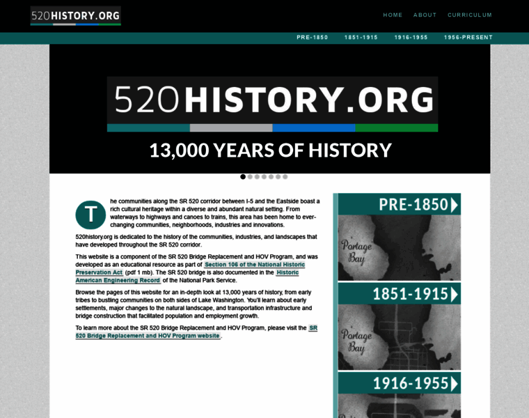 520history.org thumbnail