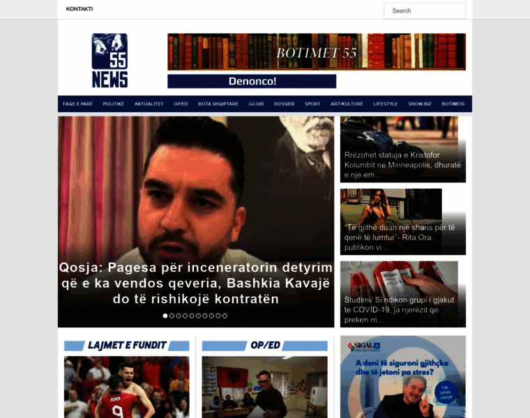 55news.al thumbnail