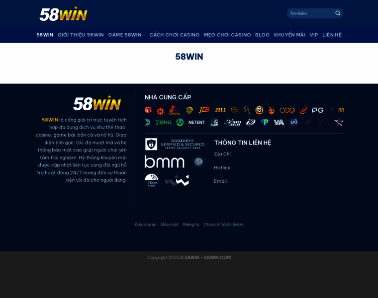 Khám Phá 58win.id – Nền Tảng Cá Cược Trực Tuyến Hàng Đầu
