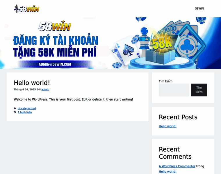 Khám Phá Thế Giới Giải Trí Tại 58win - Nơi Đem Lại Những Giây Phút Thú Vị Nhất