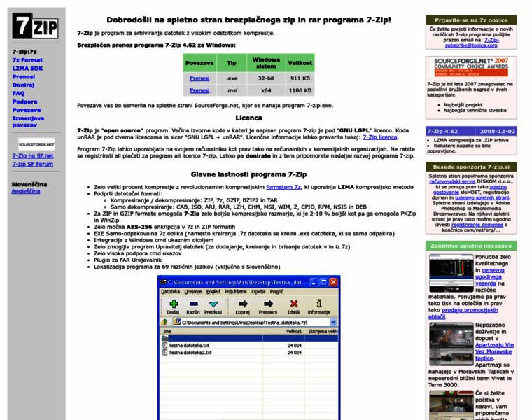 7-zip.si at Website Informer. 7-zip. Visit 7 Zip.