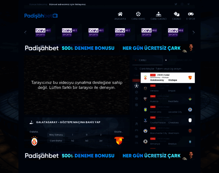 72padisahbettv.com thumbnail