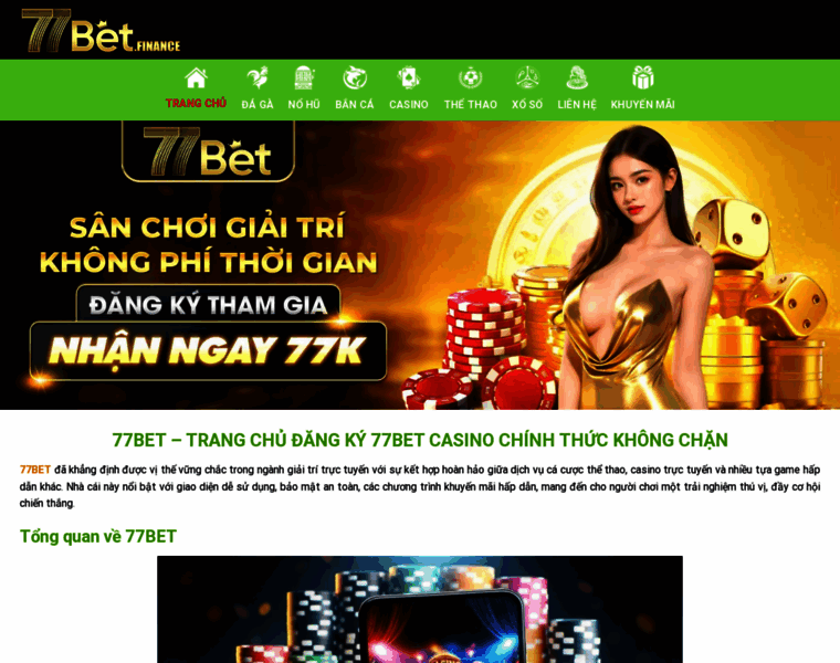 77bet.finance thumbnail