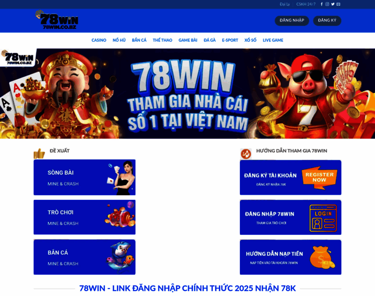 78Win ID - Mở Cánh Cổng Giải Trí Online Đỉnh Cao