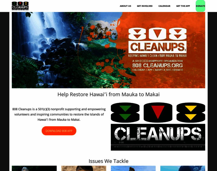 808cleanups.org thumbnail