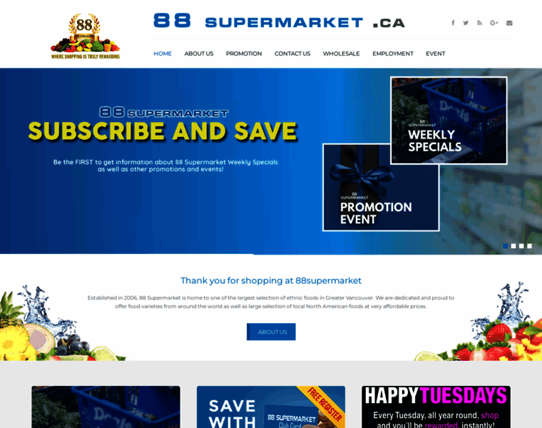 88supermarket.ca thumbnail