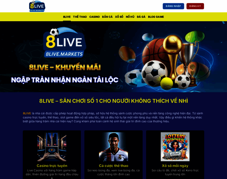 8live.markets thumbnail