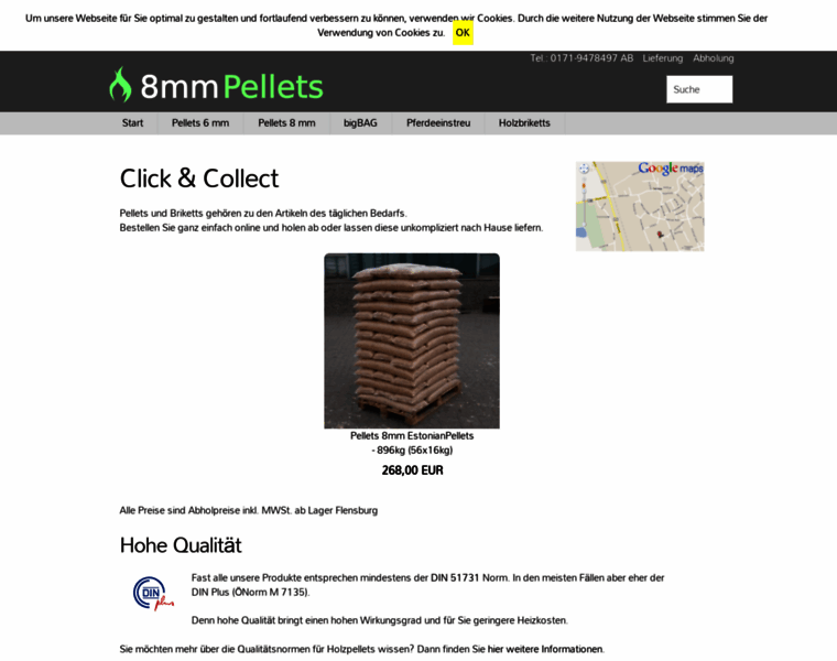8mmpellets.de thumbnail