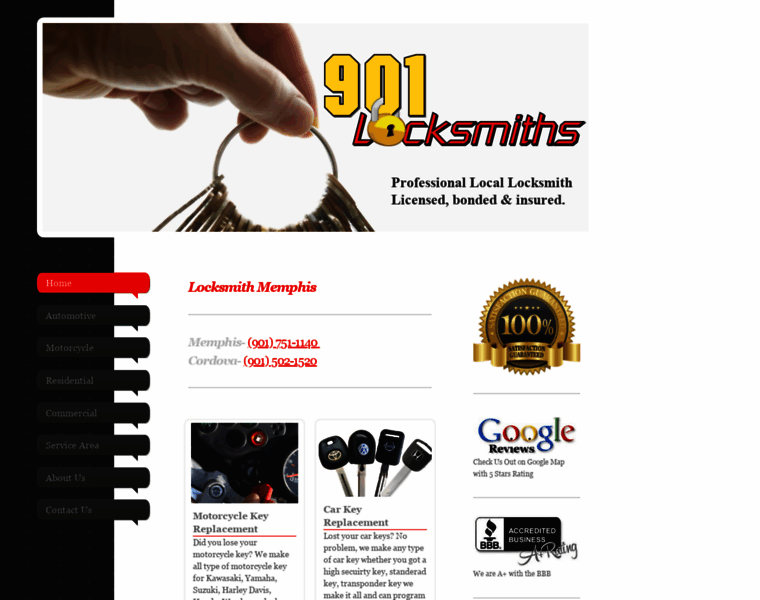 901-locksmith-memphis.com thumbnail