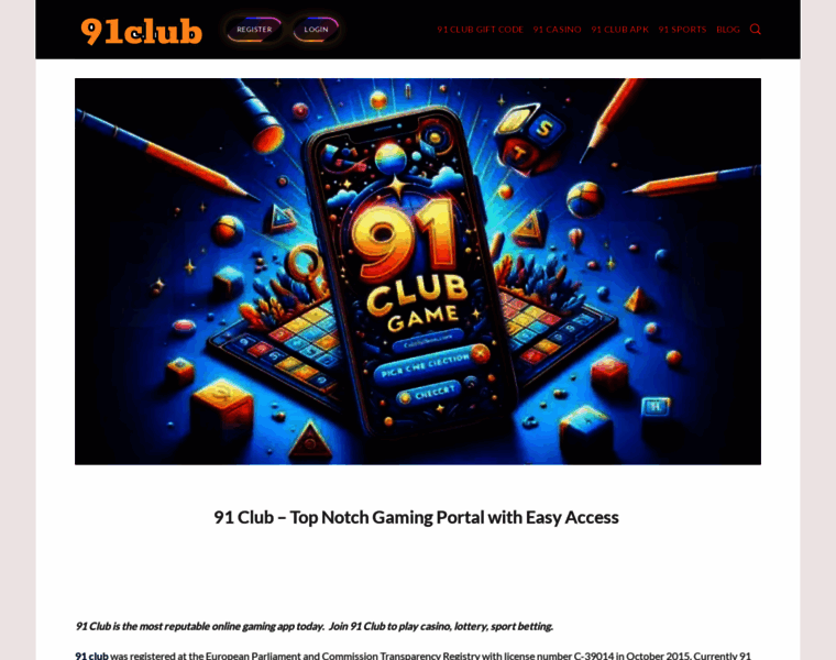 91-club.it.com at WI. 91 Club | 91club – Top Notch Gaming Portal and ...