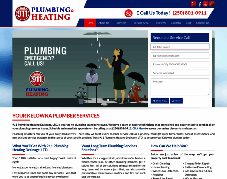 911plumbingheating.com thumbnail