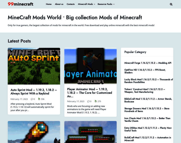 99minecraft.com thumbnail