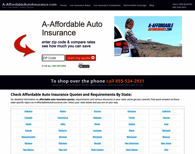 A-affordableautoinsurance.com thumbnail
