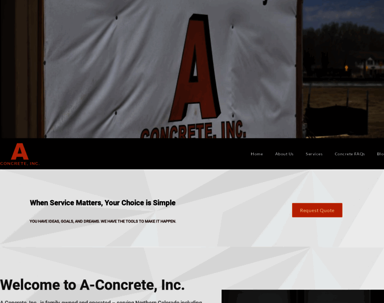 A-concrete.com thumbnail