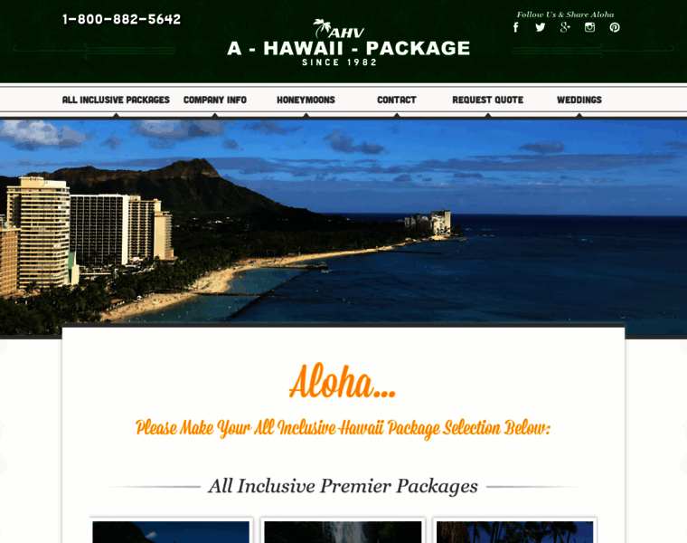 A-hawaii-package.com thumbnail