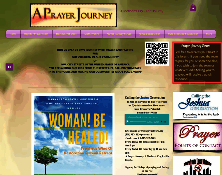A-prayer-journey.org thumbnail