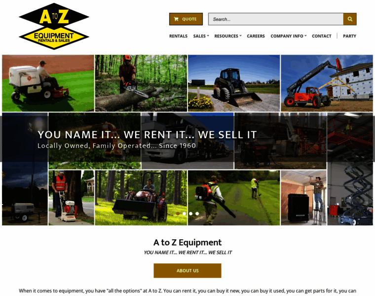 A-zequipment.com thumbnail