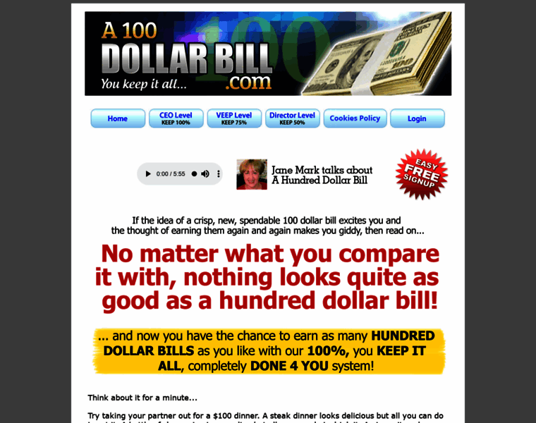 A100dollarbill.com thumbnail