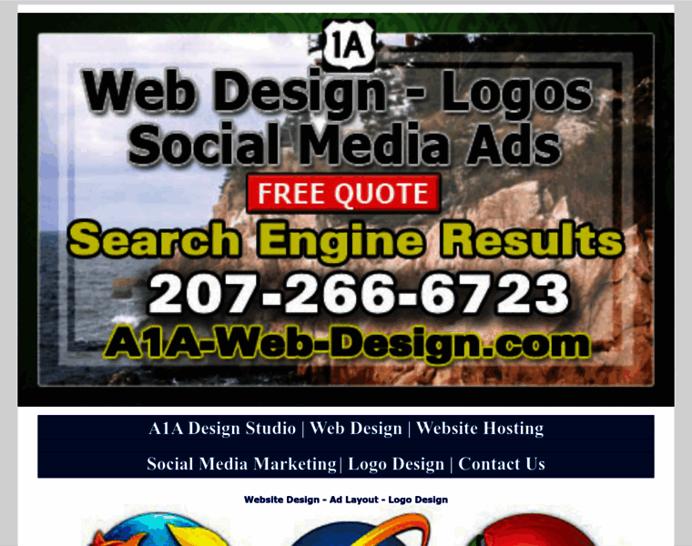 A1a-web-design.com thumbnail