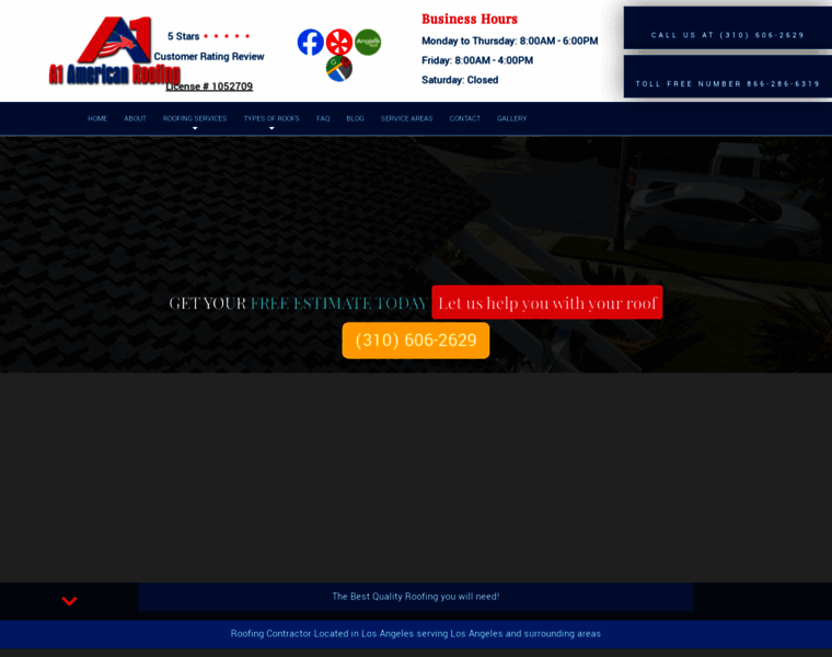 A1americanroofing.net thumbnail