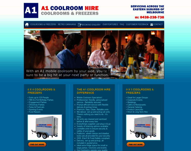 A1coolroomhire.com.au thumbnail